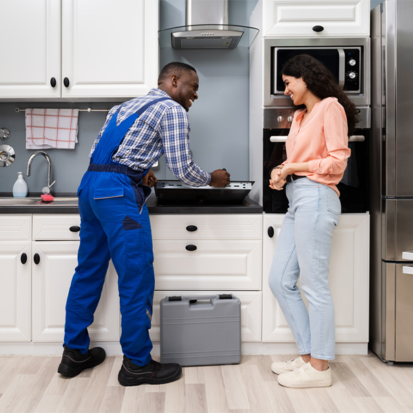 what kind of warranty do you offer on your cooktop repair services in Temple